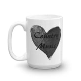 Love Country Music Coffee Tea Cup Mug, Mugs, $ 17.50, A Moment Of Now™